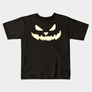 Pumpkin Face Kids T-Shirt